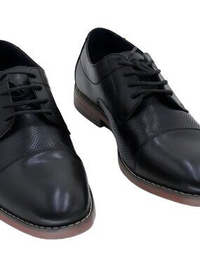 Reserved Footwear Brenna Cap Toe Oxford Dress Shoes Black US 11M EU 44